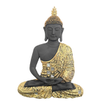 Figura Colgante Siddhartha Gold-Black