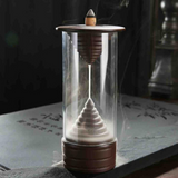 Porta Incienso Cascada Reloj de Humo