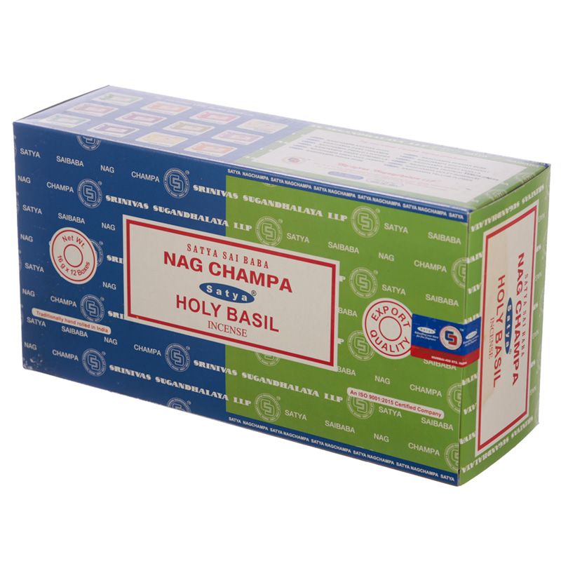 Incienso dúo Nag Champa y Holy Basil