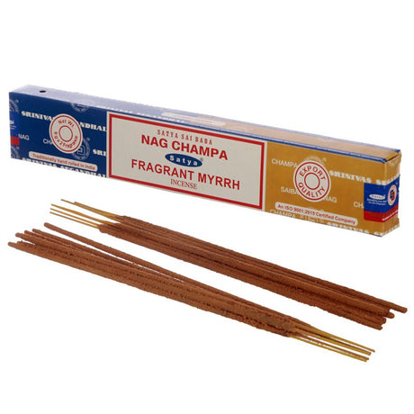 Incienso dúo Nag Champa y Fragrant Mirra